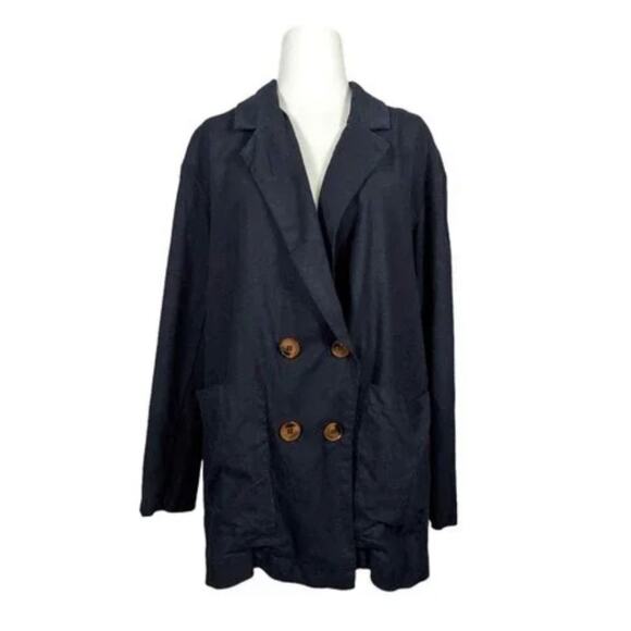 Anthro Amadi linen blazer - Picture 3 of 7